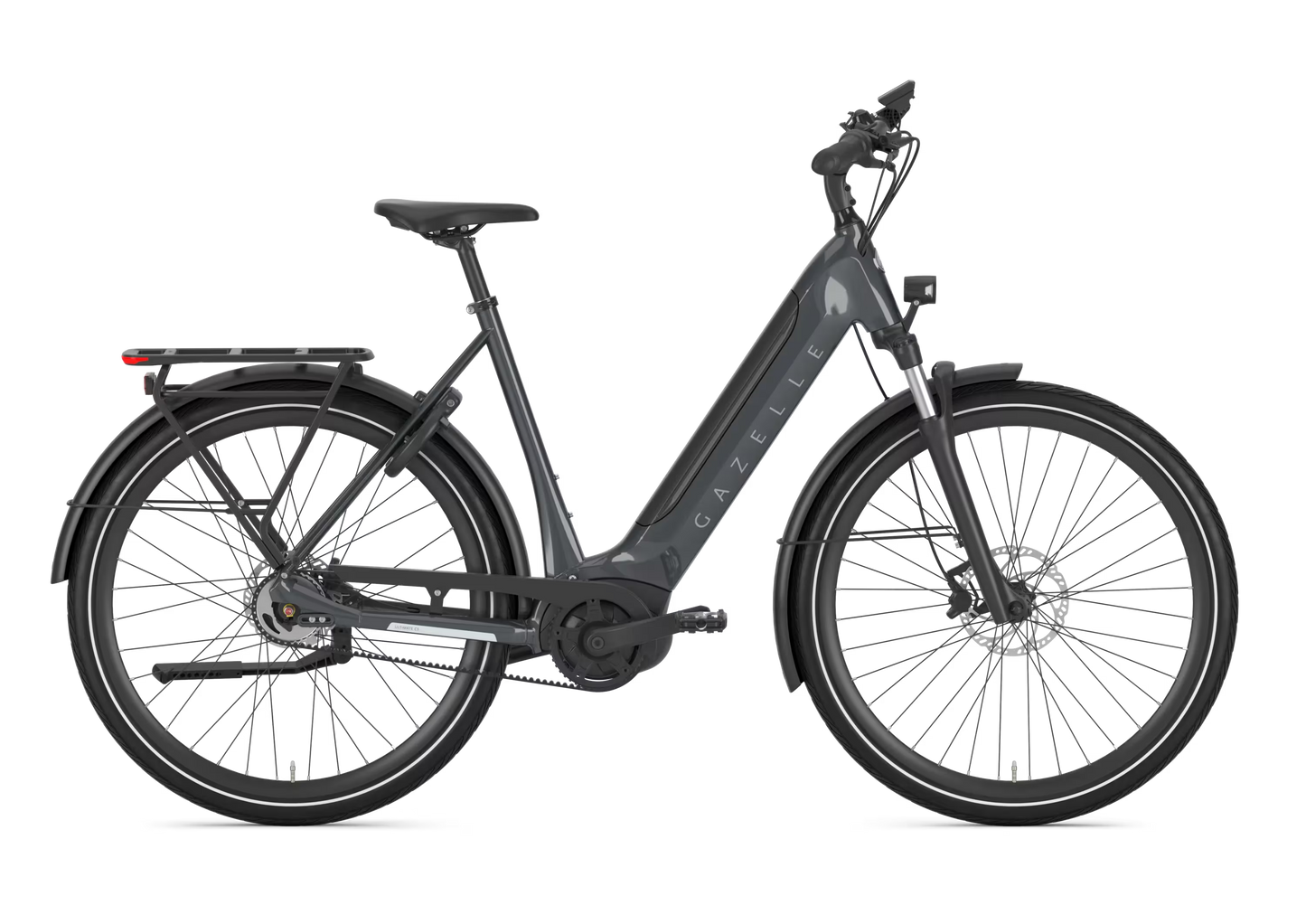 Gazelle Ultimate C5 Anthracite Grey lage instap