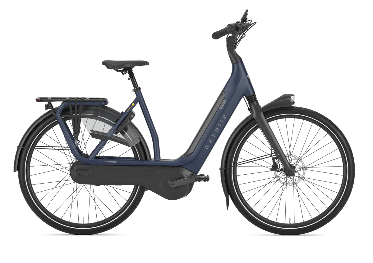 Gazelle Avignon C8 Midnight Blue Mat lage instap