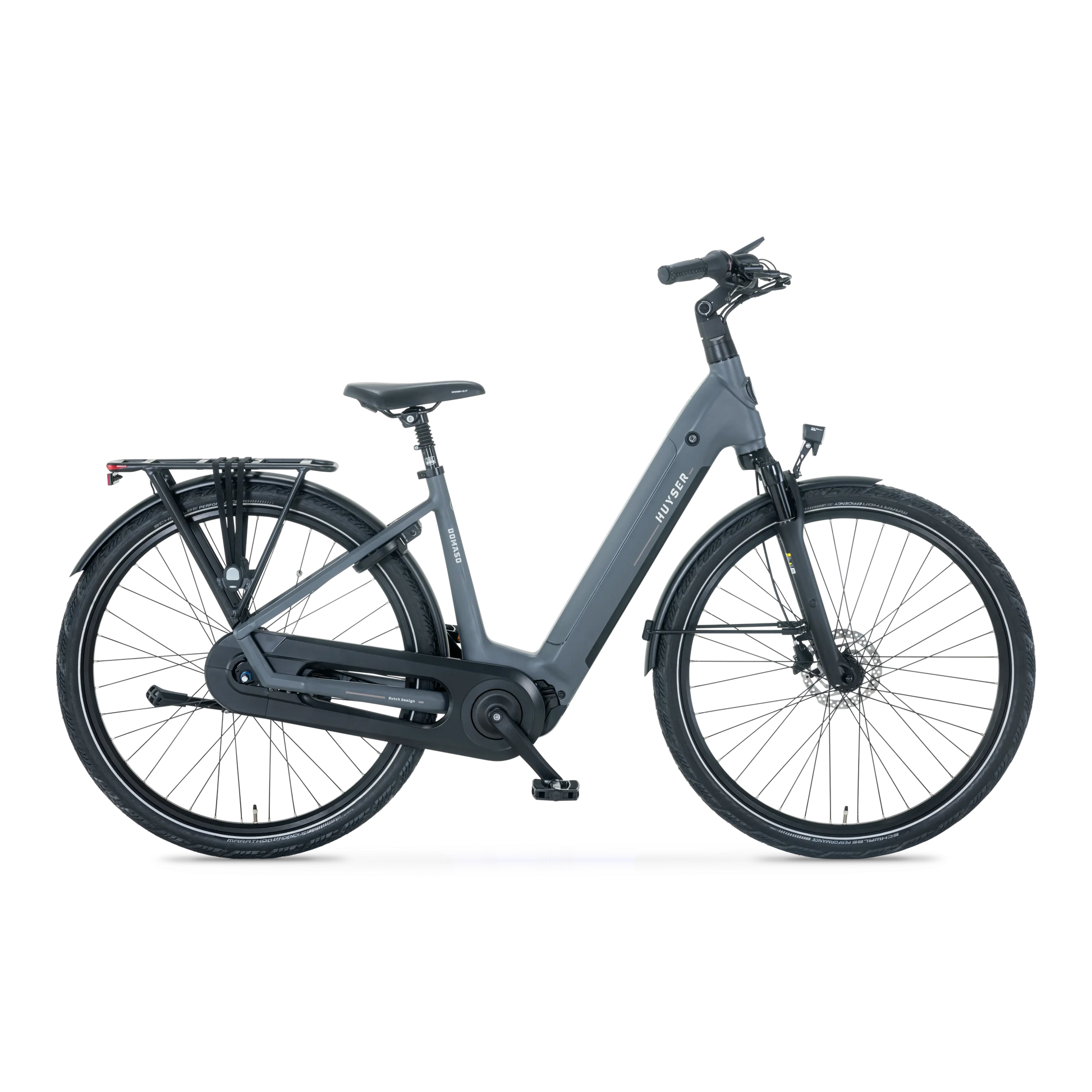 Huyser Domaso Stone Grey Matte zijaanzicht