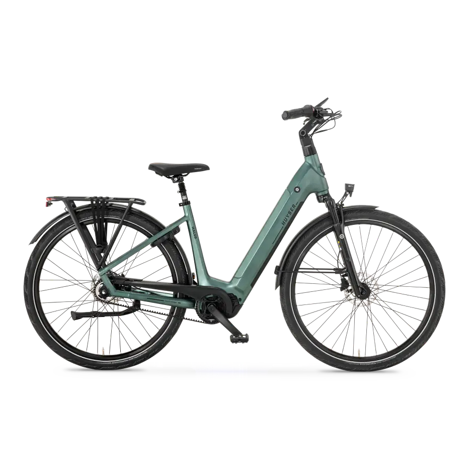 Huyser Maleo Midnight Green zijaanzicht