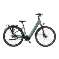 Huyser Maleo Midnight Green zijaanzicht