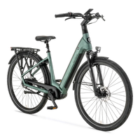 Huyser Maleo Midnight Green driekwart aanzicht