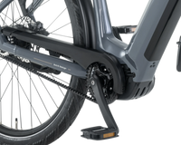 Huyser Maleo Stone Grey Gloss met Bafang M410 middenmotor