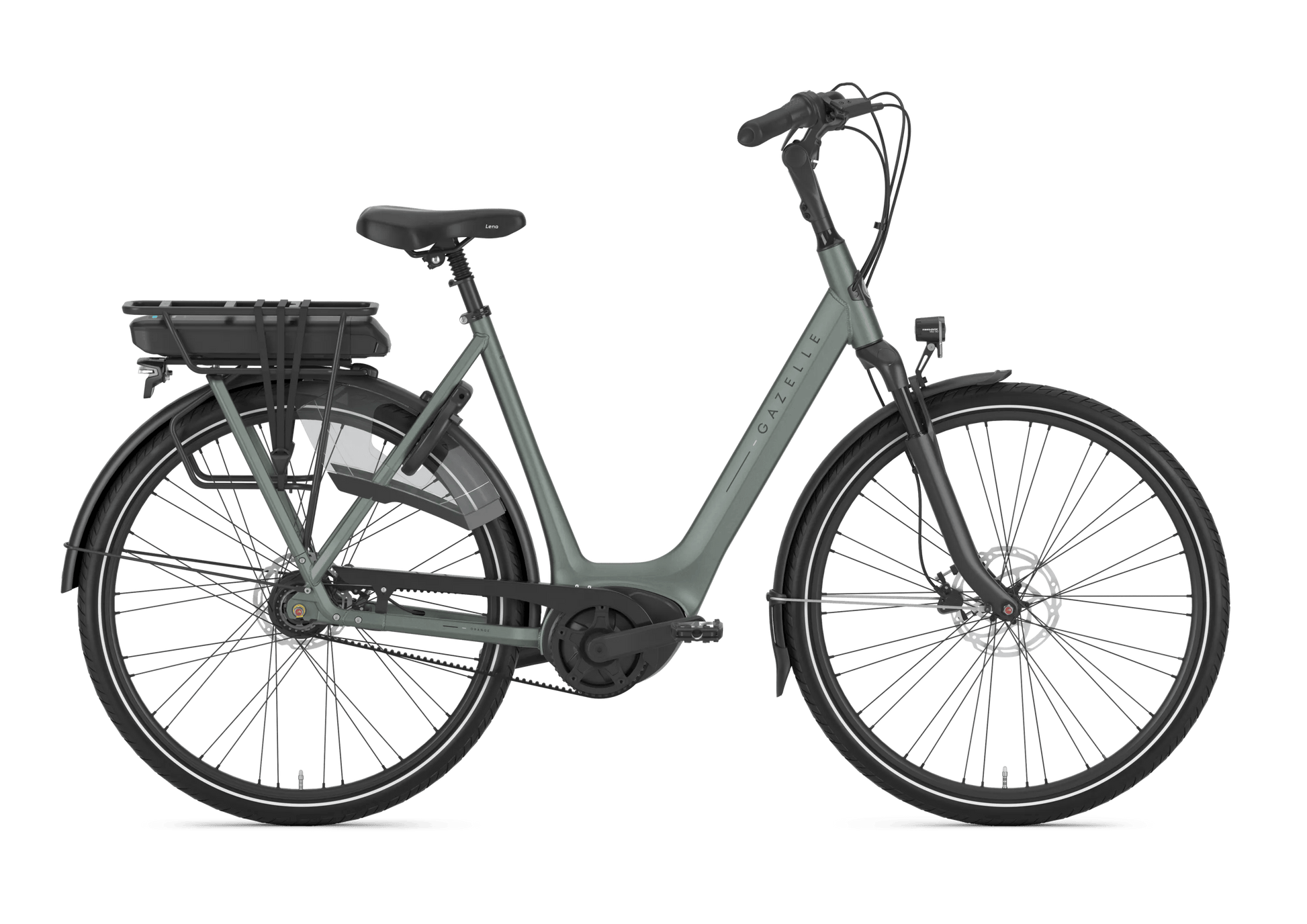 Gazelle Orange C8+ Twilight Green lage instap