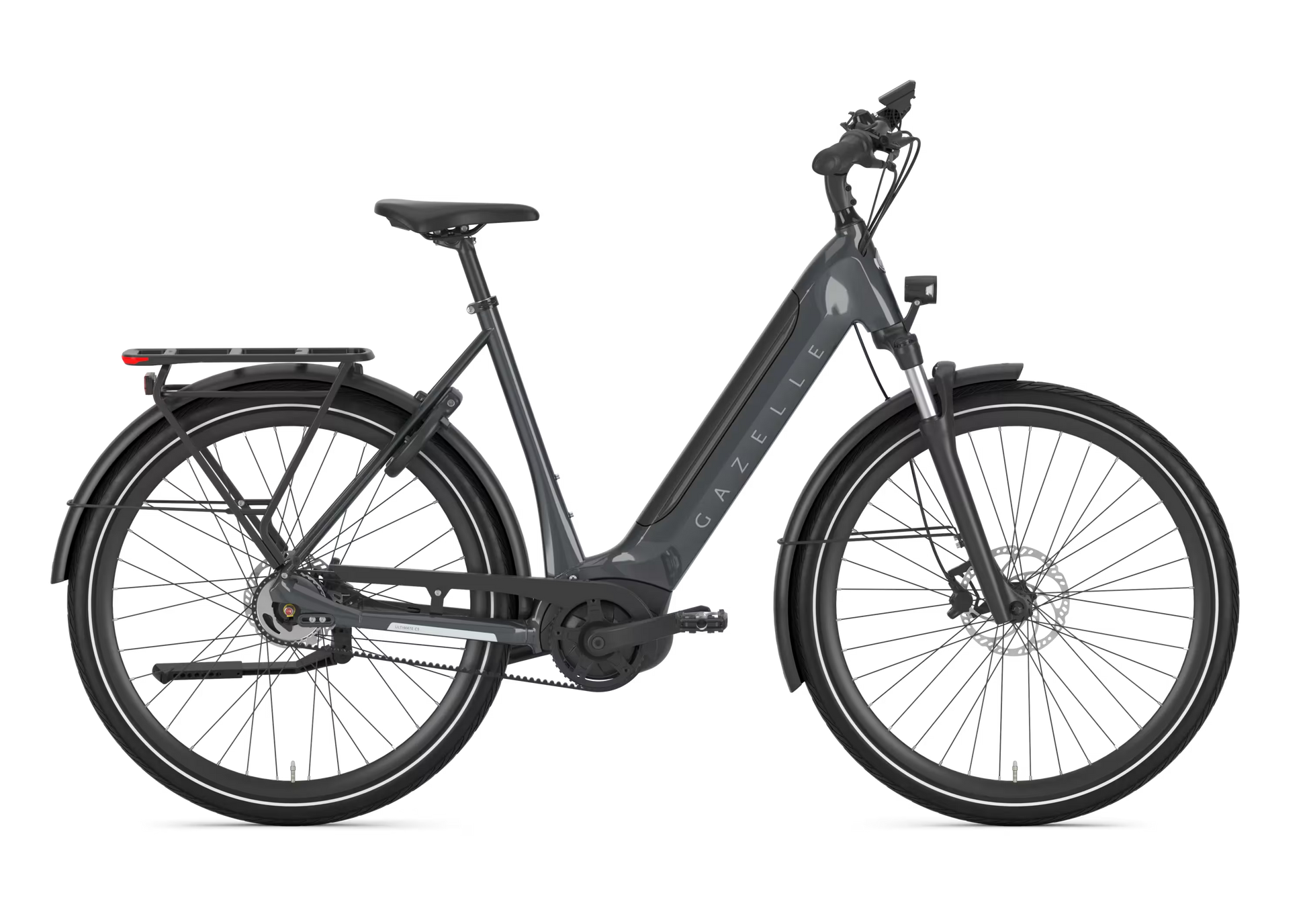 Gazelle Ultimate C5 Anthracite Grey lage instap