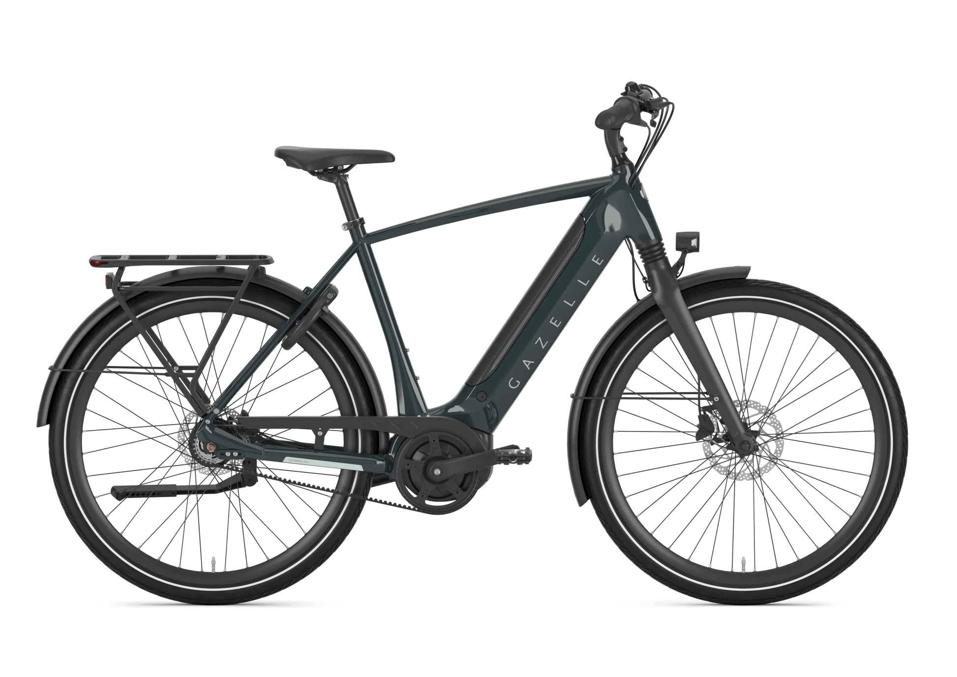 Gazelle Ultimate C8+ Pine Green hoge instap