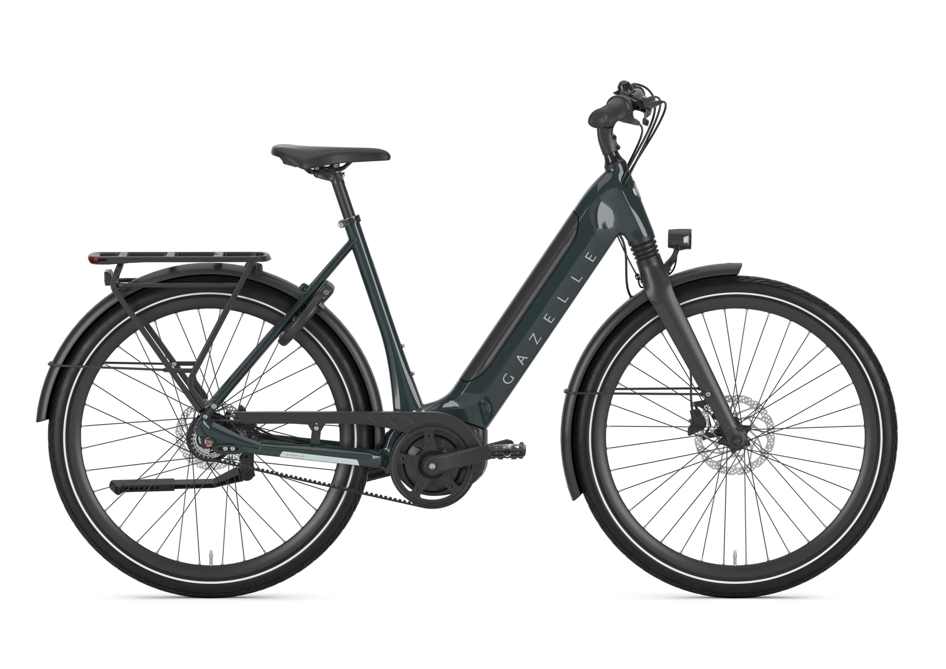 Gazelle Ultimate C8+ Pine Green lage instap